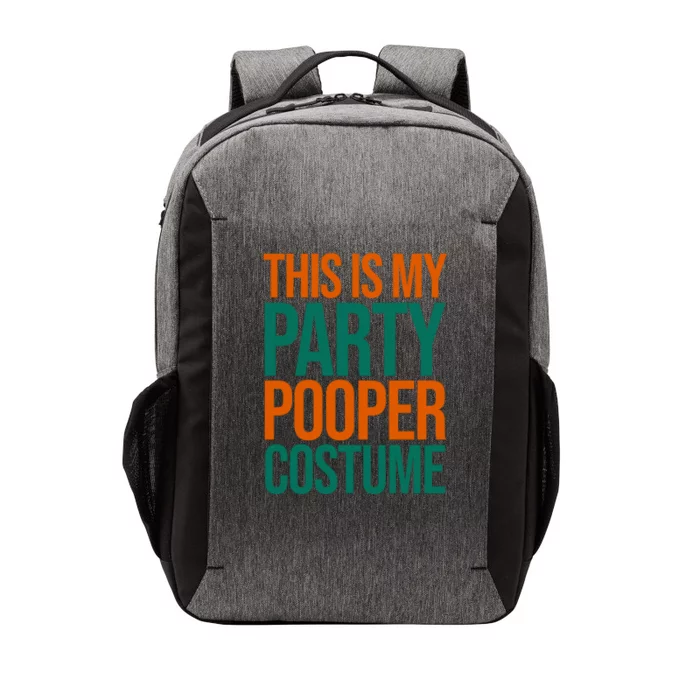 This Is My Party Pooper Costume Vector Backpack