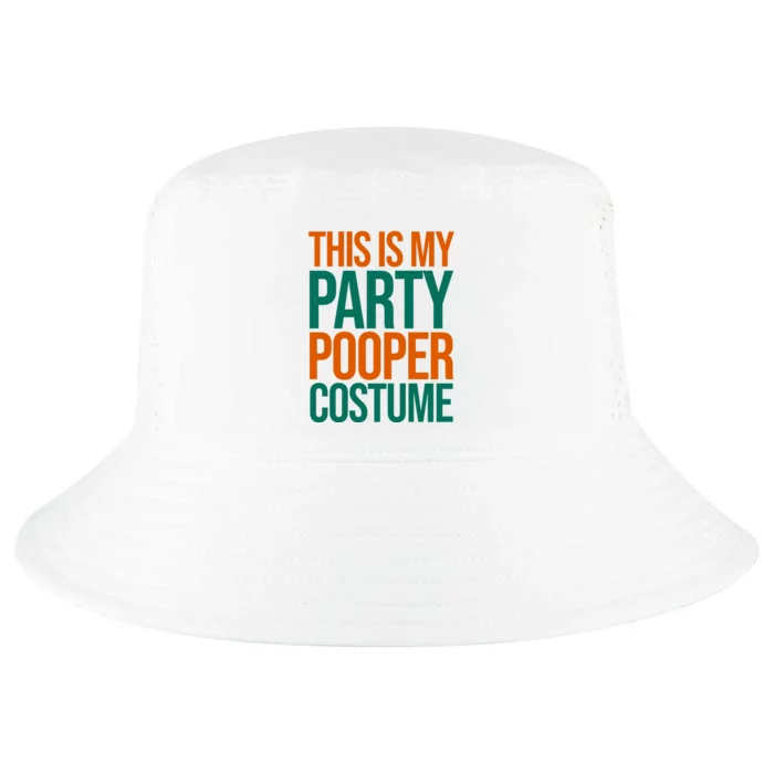 This Is My Party Pooper Costume Cool Comfort Performance Bucket Hat