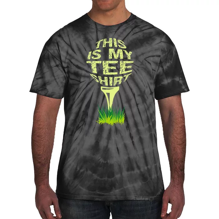 This Is My Golfer Tie-Dye T-Shirt