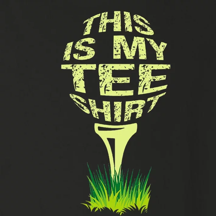 This Is My Golfer Toddler Long Sleeve Shirt