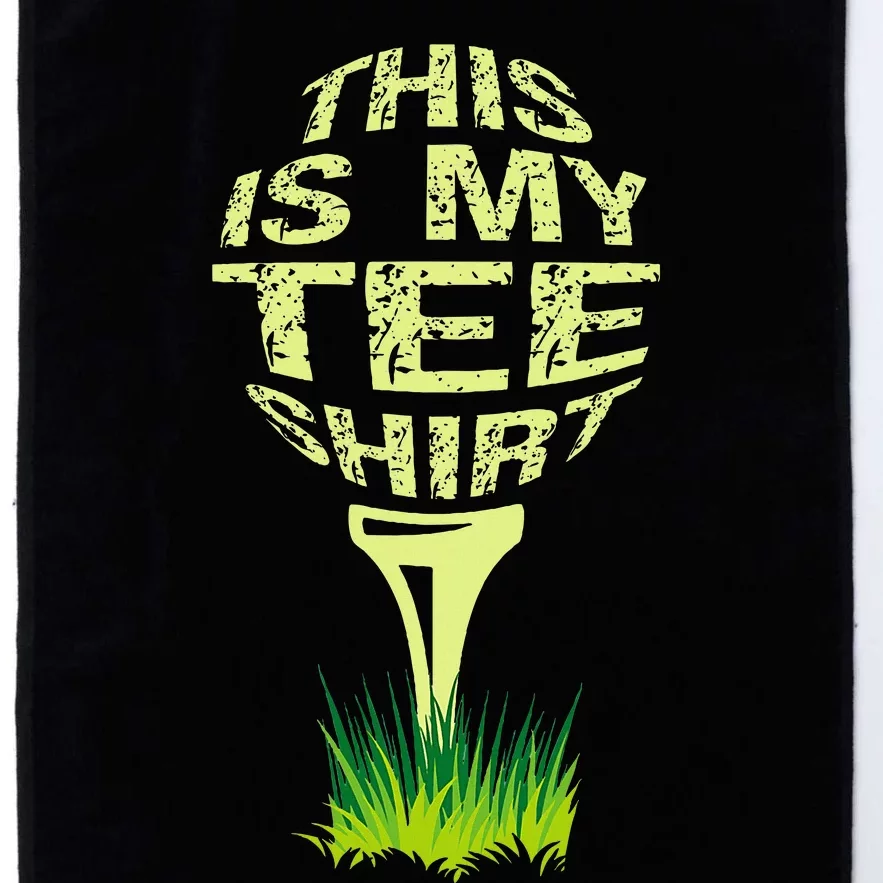 This Is My Golfer Platinum Collection Golf Towel