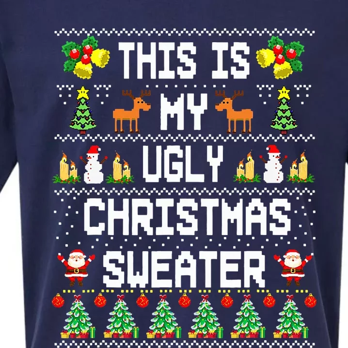 This Is My It's Too Hot For Ugly Christmas Sweaters Sueded Cloud Jersey T-Shirt