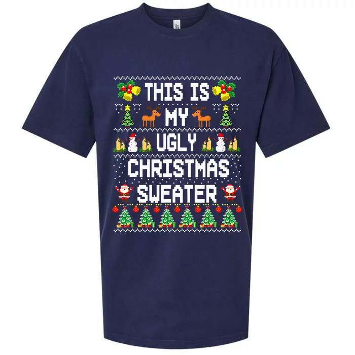 This Is My It's Too Hot For Ugly Christmas Sweaters Sueded Cloud Jersey T-Shirt