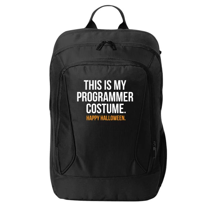 This Is My Programmer Costume Funny Halloween Funny Gift City Backpack