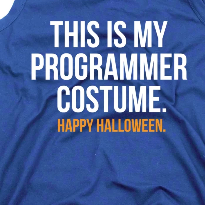 This Is My Programmer Costume Funny Halloween Funny Gift Tank Top