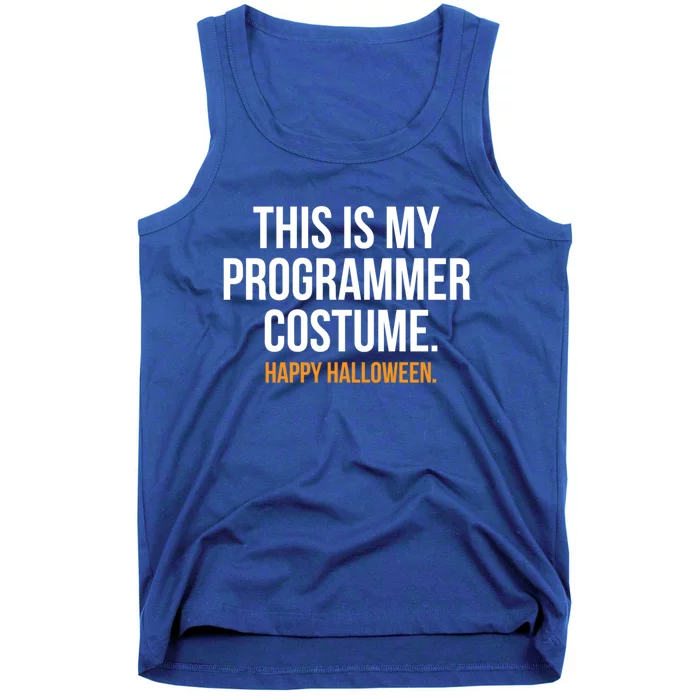 This Is My Programmer Costume Funny Halloween Funny Gift Tank Top