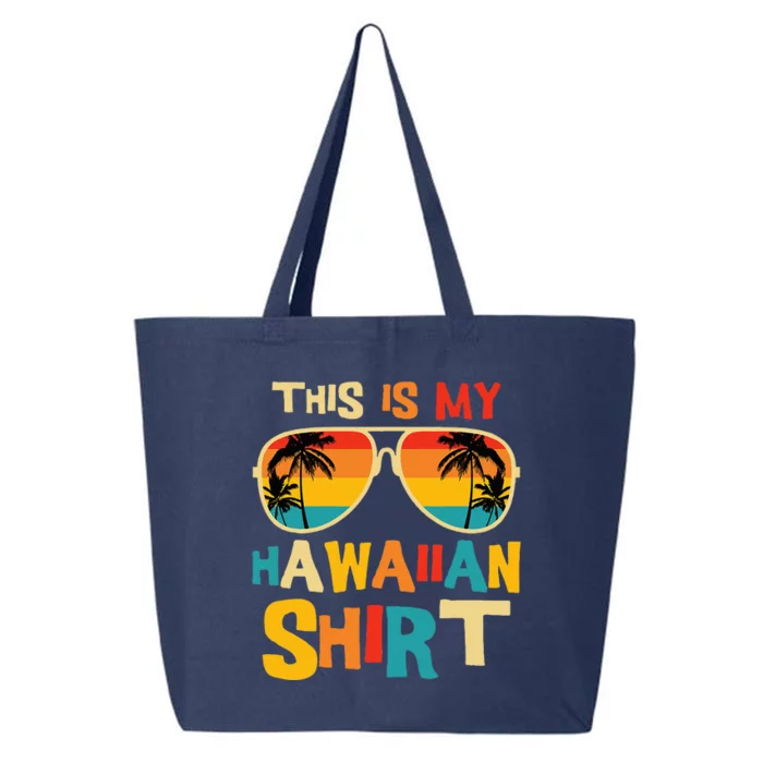 This Is My Hawaiian Tropical Luau Costume Party 25L Jumbo Tote