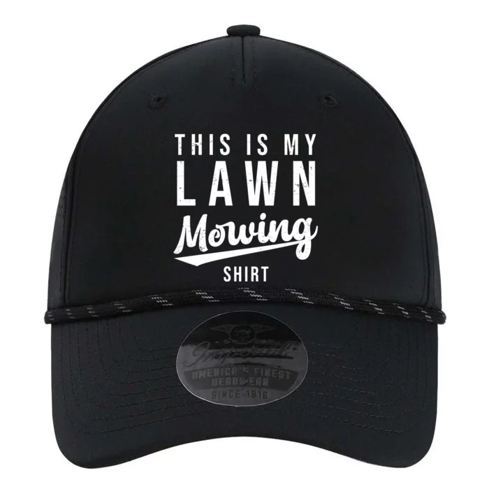 This Is My Lawn Mowing Shirt Performance The Dyno Cap