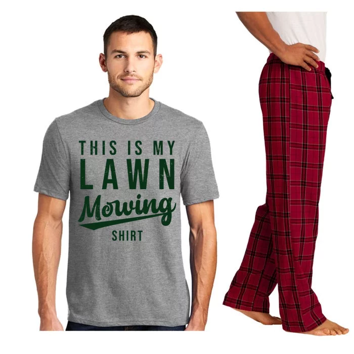 This Is My Lawn Mowing Shirt Pajama Set