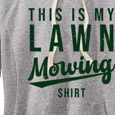 This Is My Lawn Mowing Shirt Women's Fleece Hoodie