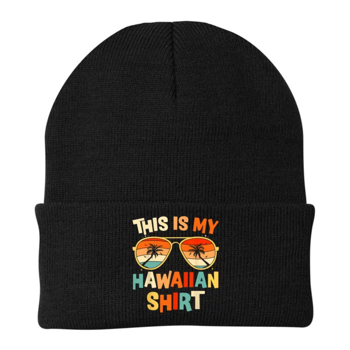 This Is My Hawaiian Tropical Luau Costume Party Hawaii Knit Cap Winter Beanie