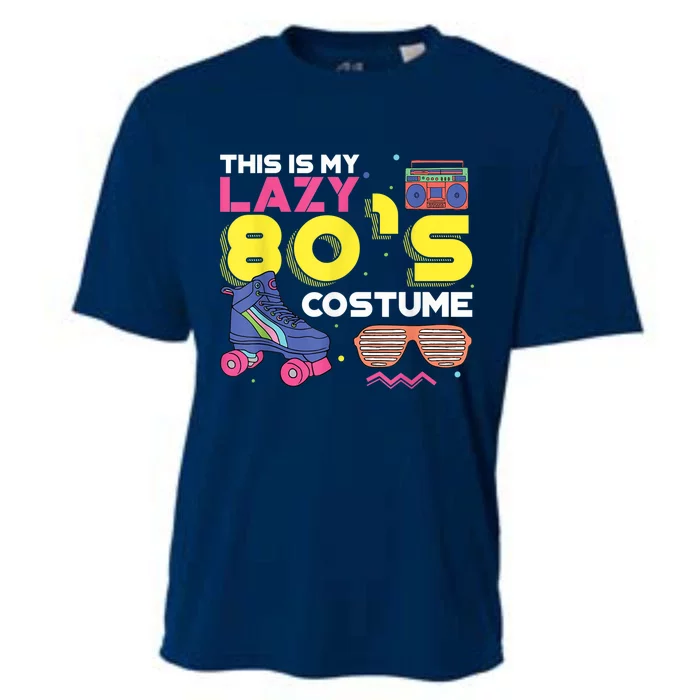 This Is My Lazy 80s Costume Funny Eighties Generation 80s Shirt Cooling Performance Crew T-Shirt