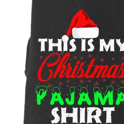 This is My Christmas Pajama Family Gift Set Doggie 3-End Fleece Hoodie