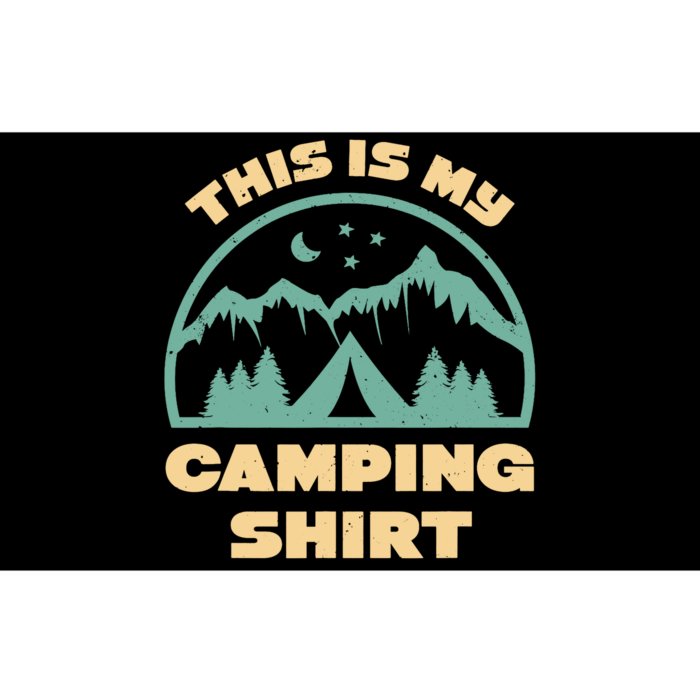 This Is My Camping Vintage Bumper Sticker