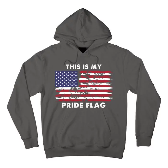 This Is My Pride Flag USA Vintage Tall Hoodie