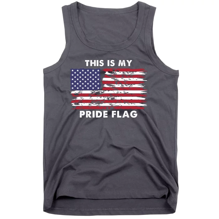 This Is My Pride Flag USA Vintage Tank Top