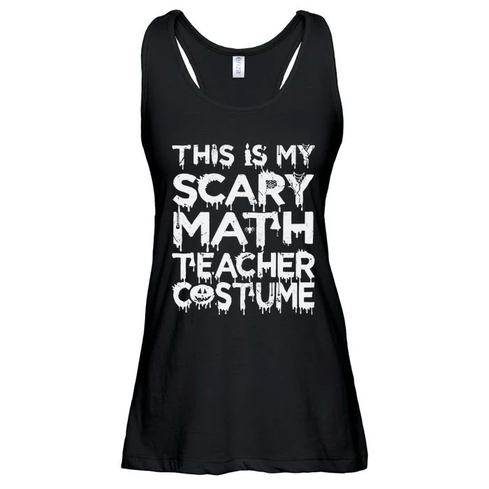 This Is My Scary Math Teacher Costume Halloween Ladies Essential Flowy Tank