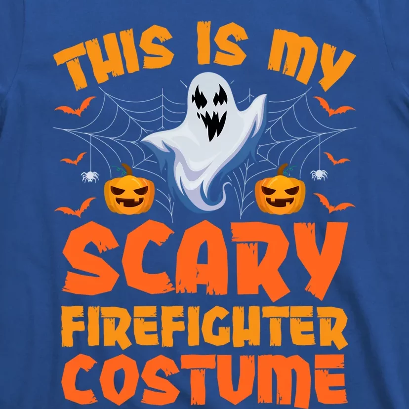 This Is My Scary Firefighter Costume Halloween Gift T-Shirt