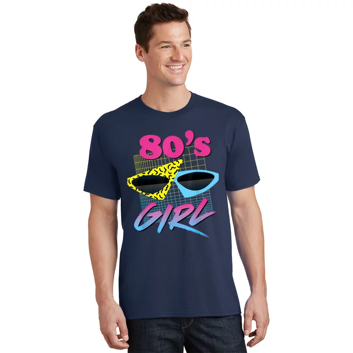 This Is My 80s Girl Costume Party Shirt Vintage Gift Shirt For Fan T-Shirt