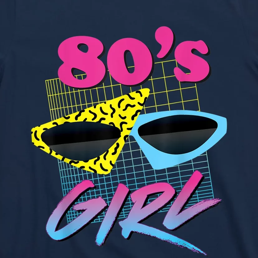 This Is My 80s Girl Costume Party Shirt Vintage Gift Shirt For Fan T-Shirt