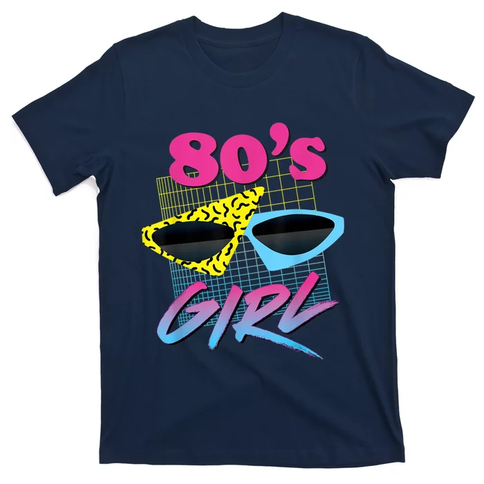 This Is My 80s Girl Costume Party Shirt Vintage Gift Shirt For Fan T-Shirt