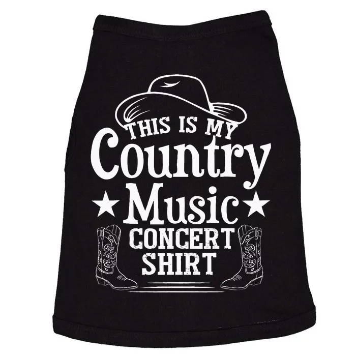 This Is My Country Music Concert Doggie Tank