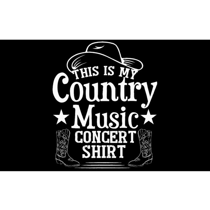 This Is My Country Music Concert Bumper Sticker