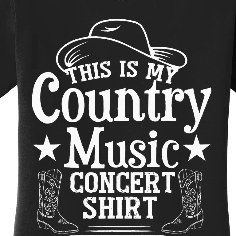 This Is My Country Music Concert Women's T-Shirt