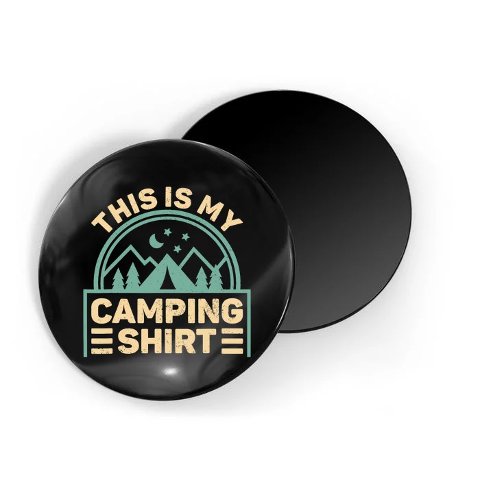 This Is My Camping Camp Tent Camper Funny Camping Magnet