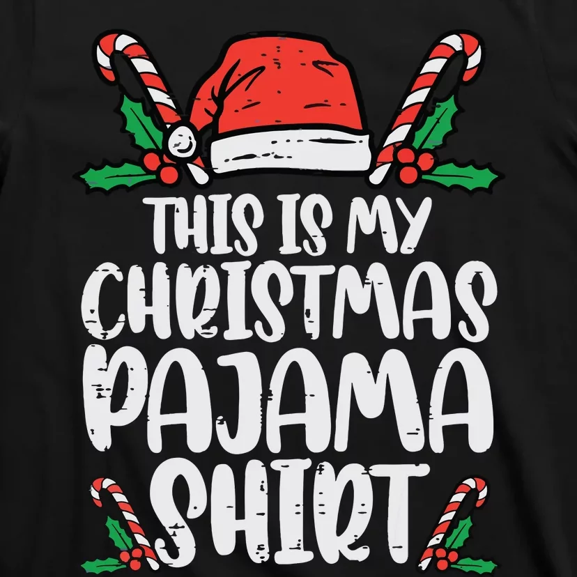 This Is My Christmas Pajama Funny Xmas Pjs Women T-Shirt