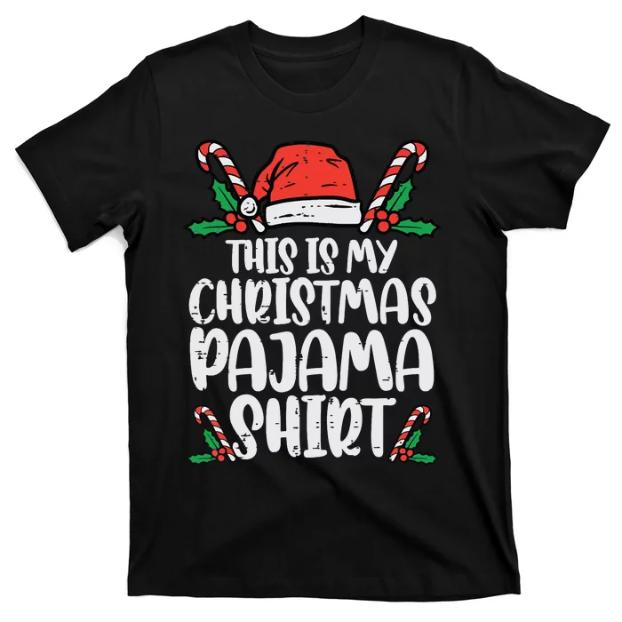 This Is My Christmas Pajama Funny Xmas Pjs Women T-Shirt