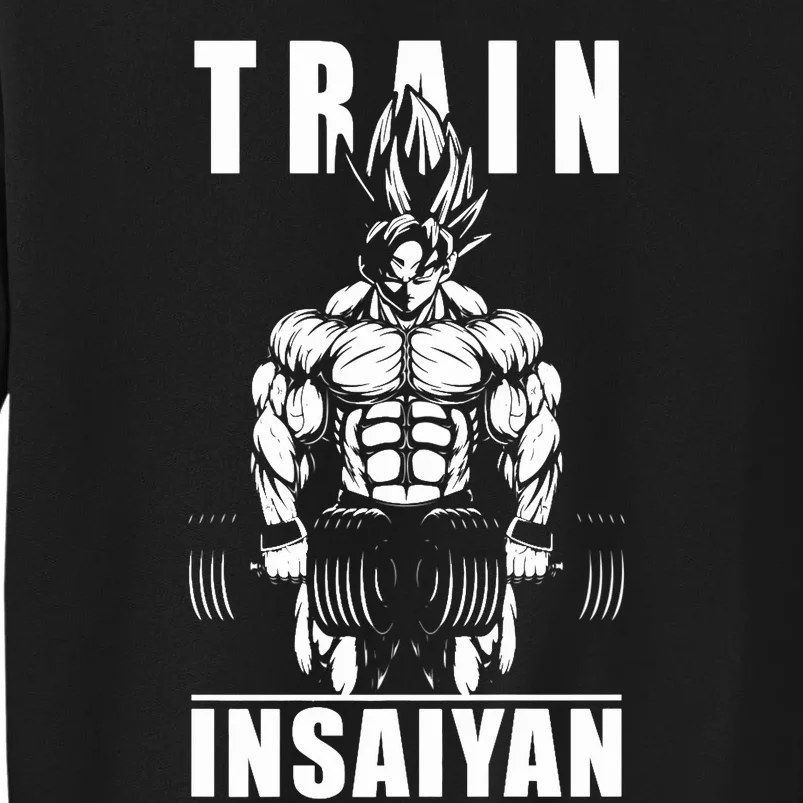 Train Insaiyan Manga, Anime Gym Motivational Premium Sweatshirt