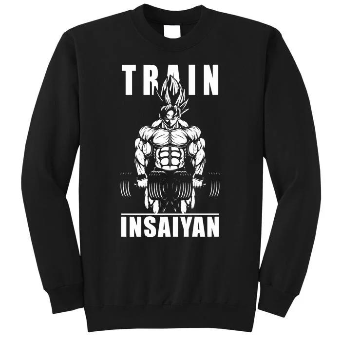 Train Insaiyan Manga, Anime Gym Motivational Premium Sweatshirt