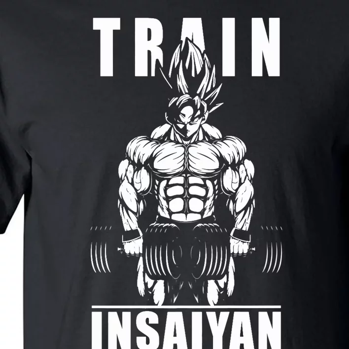 Train Insaiyan Manga, Anime Gym Motivational Premium Tall T-Shirt