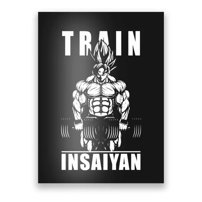 Train Insaiyan Manga, Anime Gym Motivational Premium Poster