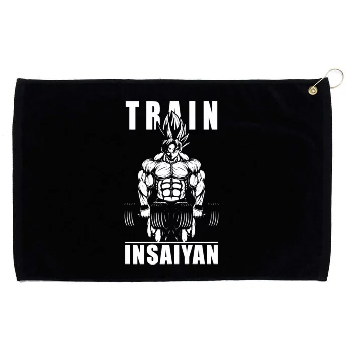 Train Insaiyan Manga, Anime Gym Motivational Premium Grommeted Golf Towel