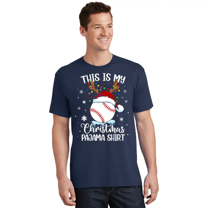 This Is My Christmas Baseball Xmas Sports Boy T-Shirt