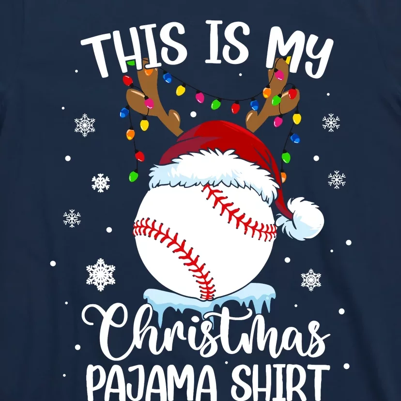 This Is My Christmas Baseball Xmas Sports Boy T-Shirt