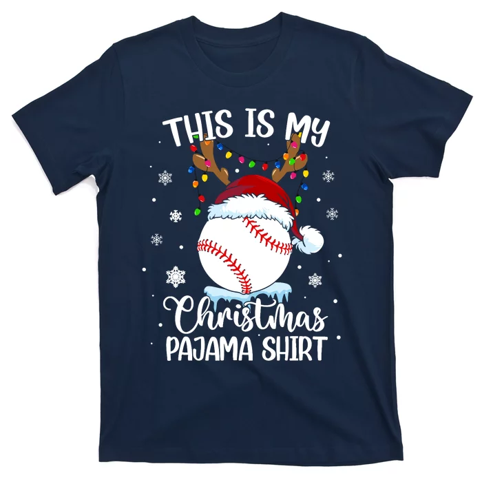 This Is My Christmas Baseball Xmas Sports Boy T-Shirt