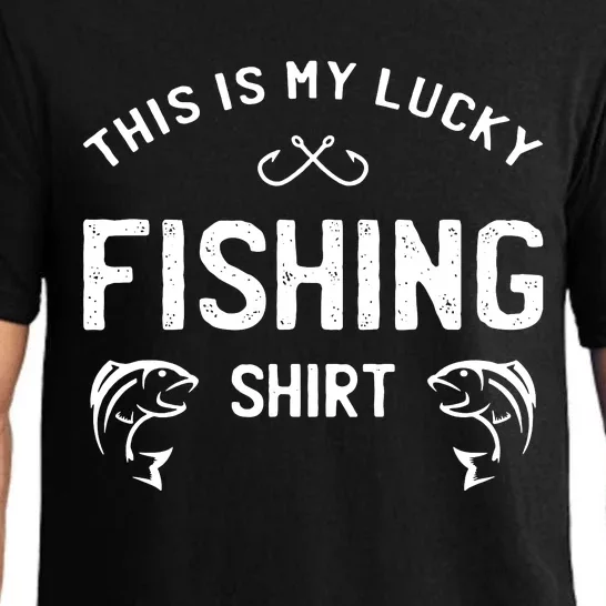 This Is My Lucky Fishing Pajama Set