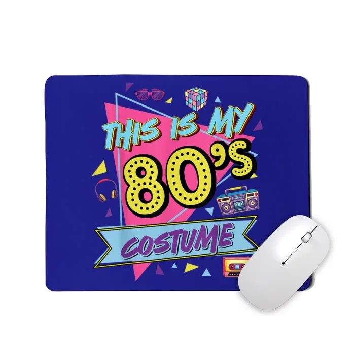 This Is My 80s Costume Shirt 80's 90's Party Shirt Vintage Gift Shirt Mousepad