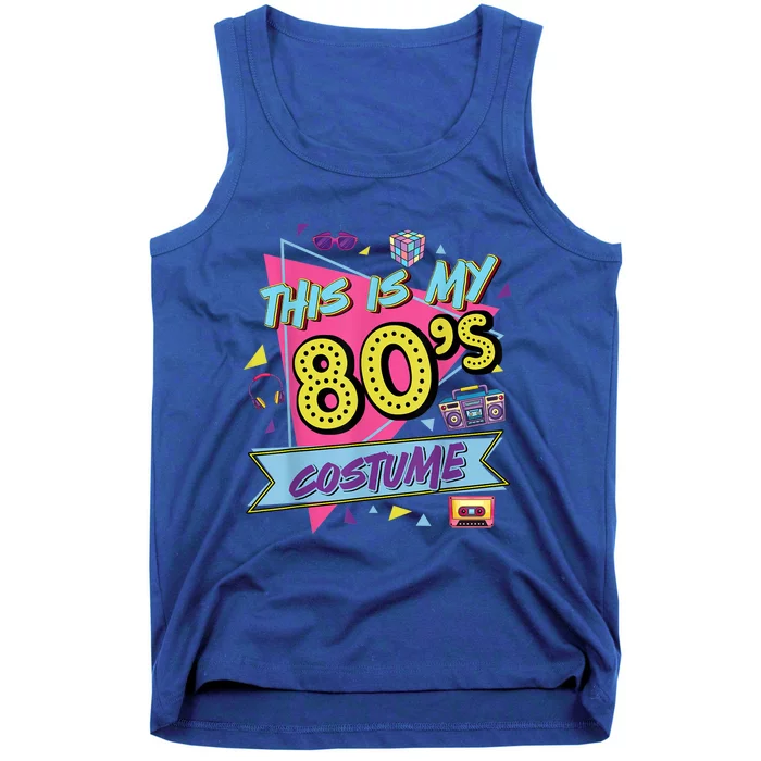 This Is My 80s Costume Shirt 80's 90's Party Shirt Vintage Gift Shirt Tank Top