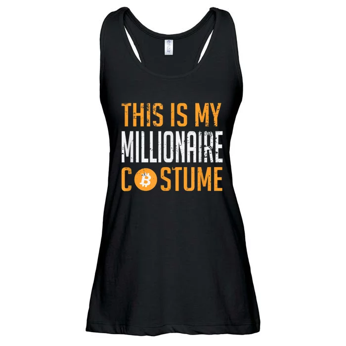 This Is My Millionaire Bitcoin Costume Halloween Ladies Essential Flowy Tank