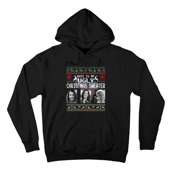 This Is My Ugly Christmas Anti Biden Xmas Pajamas Sweater Hoodie