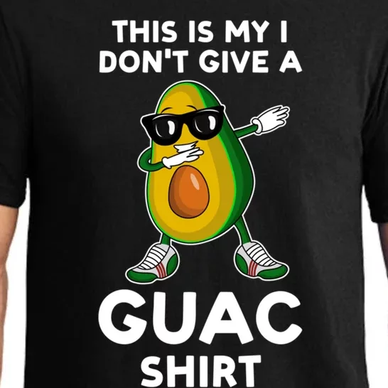 This Is My I Dont Give A Guac Gift Avocados Funny Gift Pajama Set