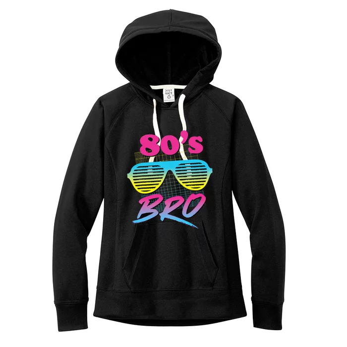 This Is My 80s Bro Costume Party Women's Fleece Hoodie