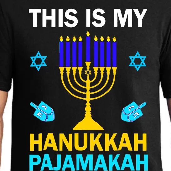 This Is My Hanukkah Pajamakah Chanukah Pajama Jewish Xmas Pajama Set