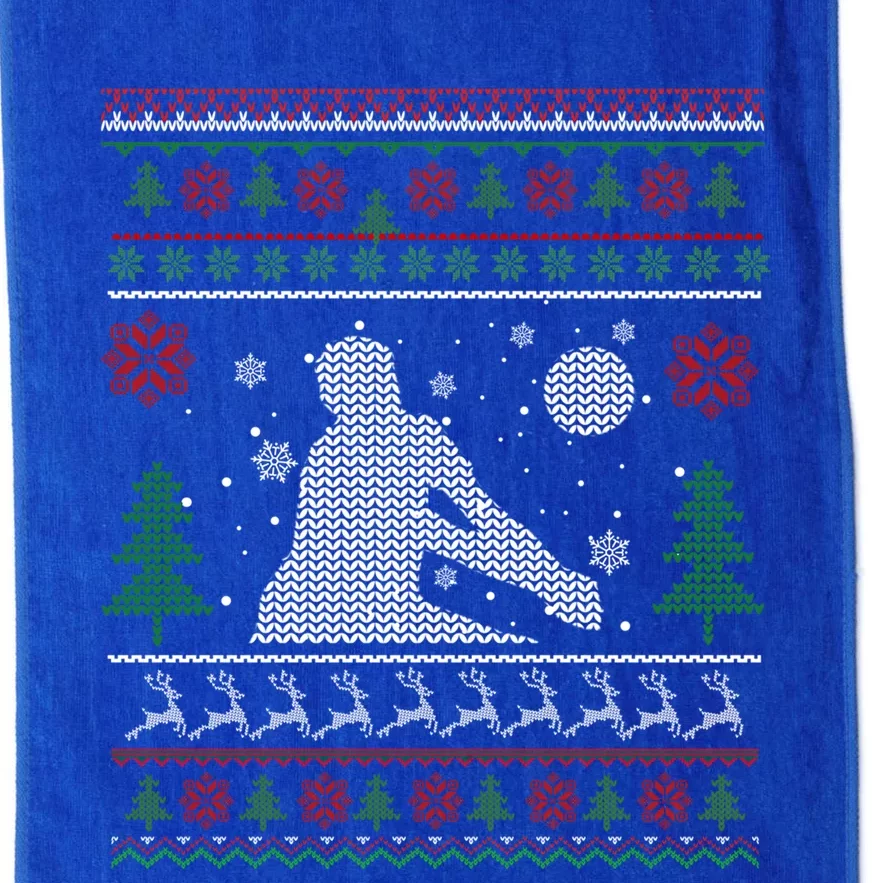 This Is My Christmas Pajama Volleyball Gift Ugly Sweater Meaningful Gift Platinum Collection Golf Towel