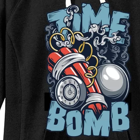 Time Ticking Bomb Women's Fleece Hoodie