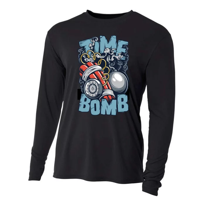 Time Ticking Bomb Cooling Performance Long Sleeve Crew